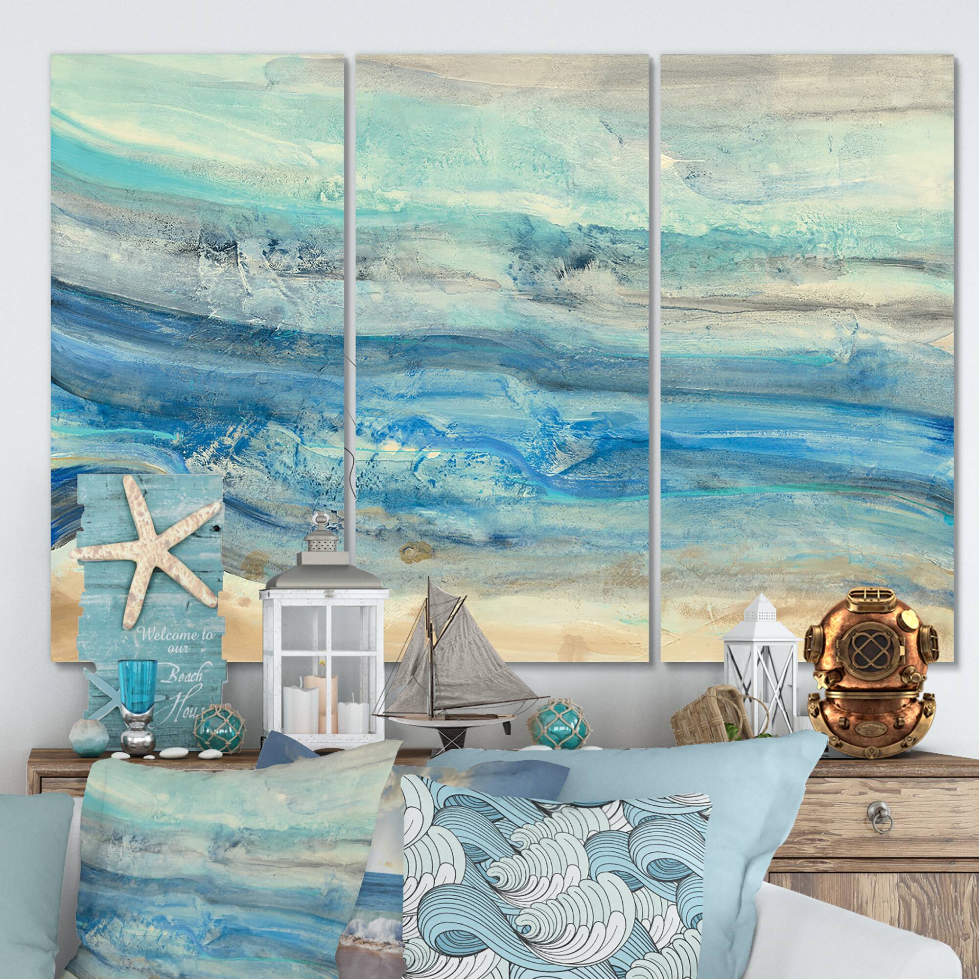 Designart - Ocean Mineral Waves